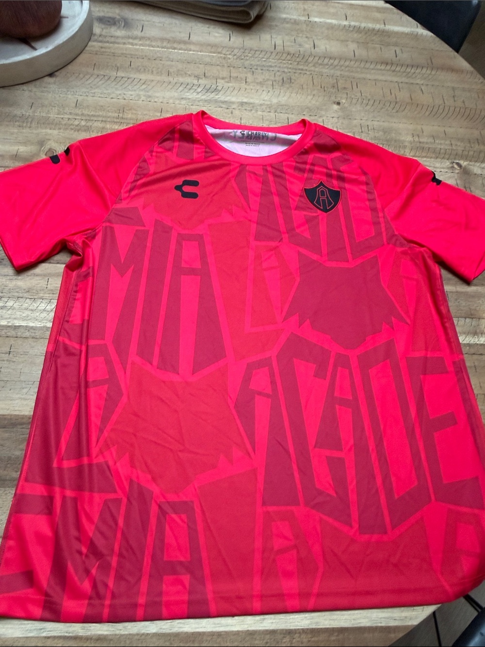 Charly Atlas FC Soccer Jersey Red Men's